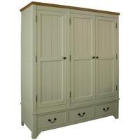 oakleigh 3 door 3 drawer wardrobe