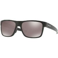 Oakley Crossrange Matte Black w/ Prizm Black Polarized Bl Casual Sunglasses