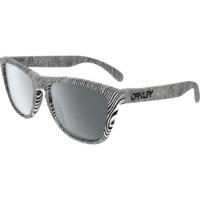 oakley frogskins oo9013 52 fingerprint black whiteblack iridium