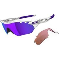 Oakley Radarlock Edge OO9183-01 (polished white/violet iridium)