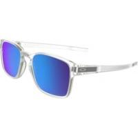 oakley latch square oo9353 06 clearsapphire iridium polarized