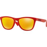 Oakley Frogskin Moto OO9013-48 (matte red/fire iridium)