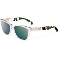 Oakley Frogskin OO 9013 24-436 (clear camo/emerald iridium)