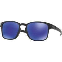 Oakley Latch Square OO9353-04 (matte black/violet iridium polarized)