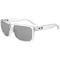 Oakley Holbrook OO 9102-06 Polished Clear/Chrome Iridium