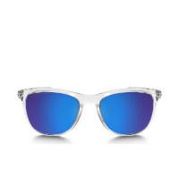 Oakley Trillbe X Polarized Sunglasses - Polished Clear/Sapphire Iridium