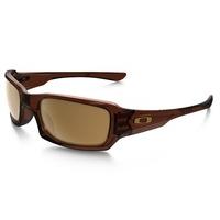 Oakley Fives Squared Sunglasses - Polished Rootbeer / Dark Bronze