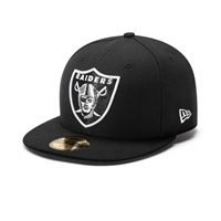Oakland Raiders New Era 59FIFTY Authentic On Field Fitted Cap