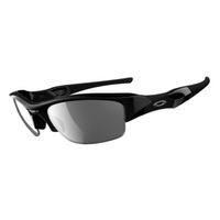 Oakley Flak Jacket Jet Black Sunglasses with Black Iridium Lens