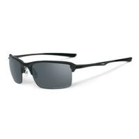Oakley Wiretrap Carbon Sunglasses with Grey Polarized Lens