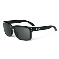 Oakley Holbrook Matte Black Sunglasses with Warm Grey Lens