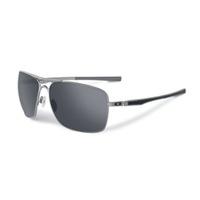 Oakley Plaintiff Squared Lead Sunglasses with Black Iridium Lens