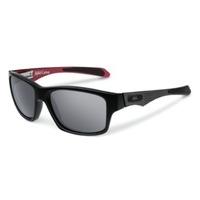 oakley jupiter carbon polished black sunglasses with black iridium pol ...
