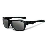 Oakley Jupiter Squared Polished Black Sunglasses with Warm Grey Lens