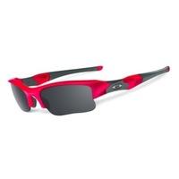 Oakley Flak Jacket XLJ Infrared Sunglasses with Black Iridium Lens