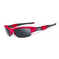 Oakley Flak Jacket Infrared Sunglasses with Black Iridium Lens