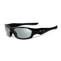 Oakley Straight Jacket Polished Black Sunglasses with Black Iridium Lens