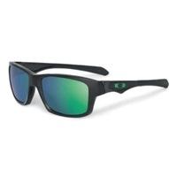 oakley jupiter squared polished black sunglasses with jade iridium len ...