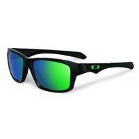 Oakley Jupiter Squared Woodgrain Sunglasses with Tungsten Iridium Polarized Lens