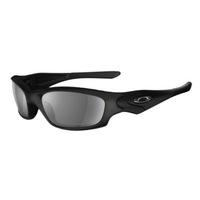 Oakley Straight Jacket Matte Black Sunglasses with Grey Polarized Lens
