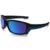 Oakley Straightlink Sunglasses - Sapphire Iridium Lens | Black/Blue