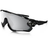 Oakley Jawbreaker Halo Sunglasses - Chrome Iridium | Black