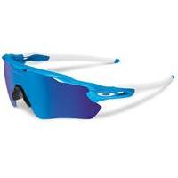 oakley radar ev path sunglasses skysapphire iridium blue