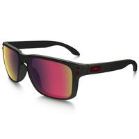 Oakley Holbrook Sunglasses - Red Iridium Lens | Black