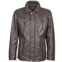 Oakwood FERRER men\'s Leather jacket in brown
