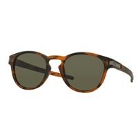 Oakley Latch Sunglasses - Matt Brown Tortoise Frame / Dark Grey Lens / One Size / OO9265-02