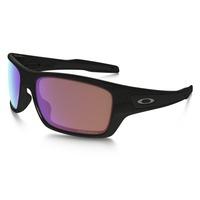 Oakley Turbine Prizm Sunglasses - Polished Black Frame / Prizm Golf / OO9263-30
