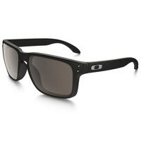 Oakley Holbrook Sunglasses - Matt Black / Warm Grey Lens