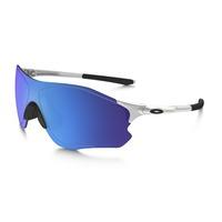 Oakley EVZERO Sunglasses - Silver / Sapphire Iridium