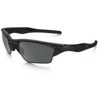 oakley half jacket 20 xl polarized sunglasses matt black frame black i ...