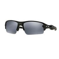 Oakley Flak 2.0 Polarized Sunglasses - Polished Black / Black Iridium Lens / OO9295-07