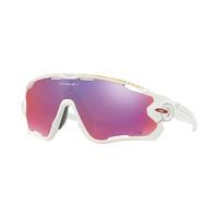 Oakley Jawbreaker Prizm Road Tour De France Sunglasses - Matt White Frame / Prizm Road / OO9290-2731