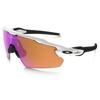 Oakley Radar EV Pitch Prizm Sunglasses - Polished White Frame / Prizm Trail