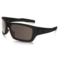 Oakley Turbine XS Sunglasses - Matt Black / Warm Grey Lens / OJ9003-0157