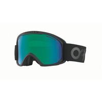 Oakley O2 XL Goggles - Factory Pilot Blackout / Jade Iridium