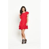 Oasis Side Frill Skater Dress