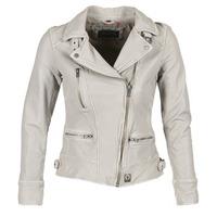 Oakwood 62356 women\'s Leather jacket in grey