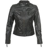 oakwood 60098 501 womens leather jacket in black