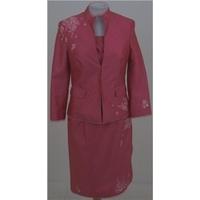Oasis, size 8, pink strapless dress & jacket
