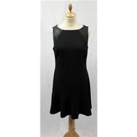 Oasis Size 12 Sleeveless Black Asymmetrical Mini Dress. oasis - Size: 12 - Black - Asymmetrical dress
