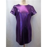 oasis size 14 purple dress