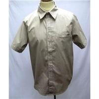 Oakley Shirt - Size S - Brown and Ivory patterned