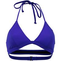 Oakley Blue Triangle Swimsuit Core Solids women\'s Mix & match swimwear in blue