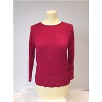 OASIS - Pink Long Sleeved Jumper - Size 14