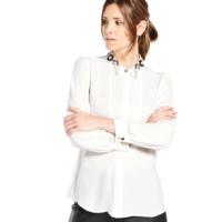 Oasis Embellished Collar Shirt