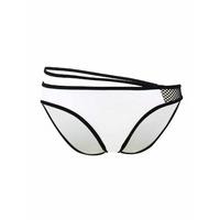 Oakley White Swimsuit Panties Sport Mesh Retro Pant